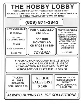 GIJOE Headquarters Quarterly Magazine Issue Number One Page 19